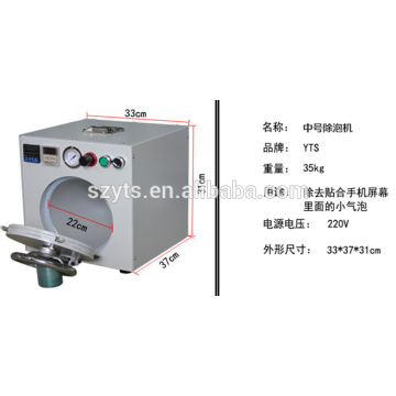 Wholesale air bubble removing machine for LCD touch screen repair Air Bubble Remover Air Bubble Remove machine middle size
